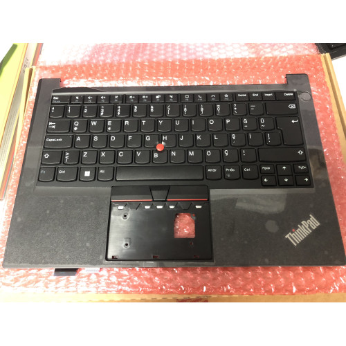 Lenovo E14 GEN2 5M11A35293 5M10Z54559 Notebook Klavye (Siyah-Aydınlatmalı TR) TOPCASE DAHİL PALMERST ORIJINAL